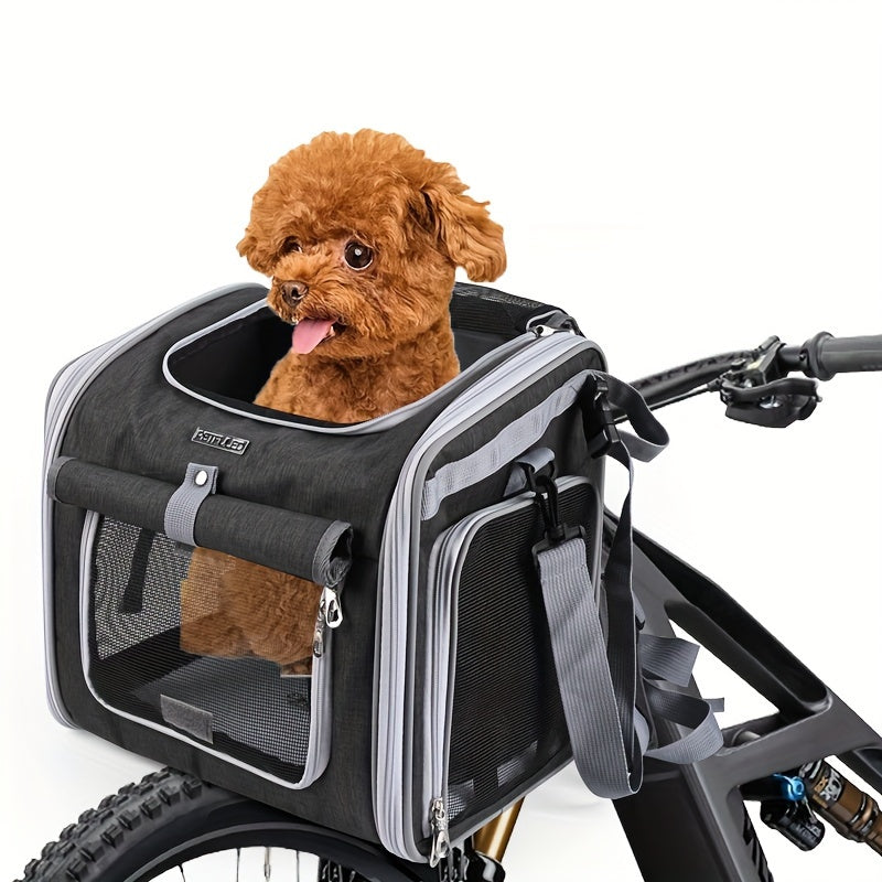 Expandable Bike Basket for Pets | Engineered for the Great Outdoors — Lightweight, Tough & Dependable