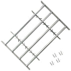 Adjustable safety grille for windows with 3 crossbars 700-1050 mm | Discreet, Reliable & Easy to Install — Smart Security Made Simple