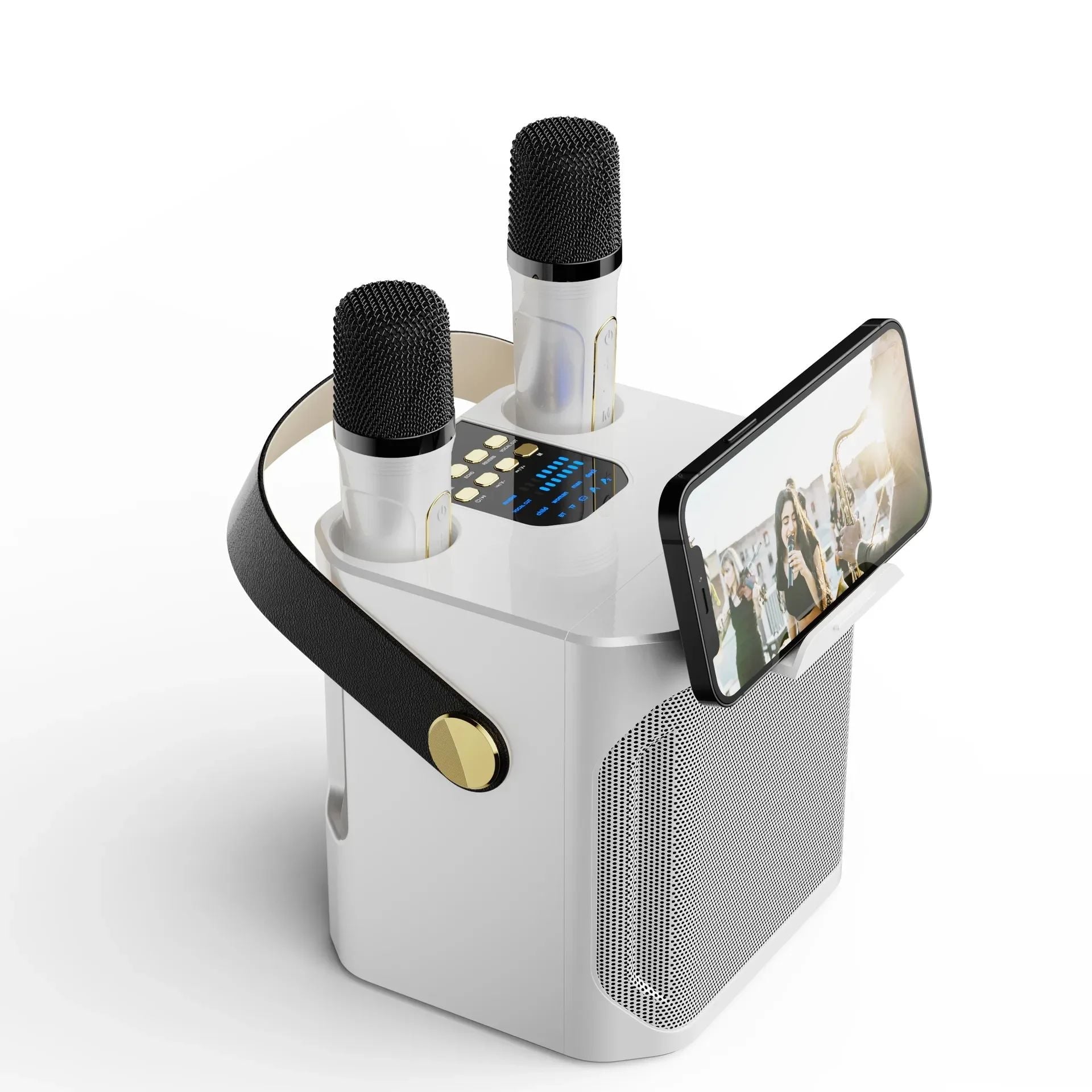 Powerful Karaoke Bluetooth Speaker — Portable 360° | Smart, Reliable Technology for Easier, More Connected Everyday Living