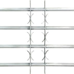 Adjustable safety grille for windows with 3 crossbars 700-1050 mm | Discreet, Reliable & Easy to Install — Smart Security Made Simple