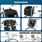 Expandable Bike Basket for Pets | Engineered for the Great Outdoors — Lightweight, Tough & Dependable