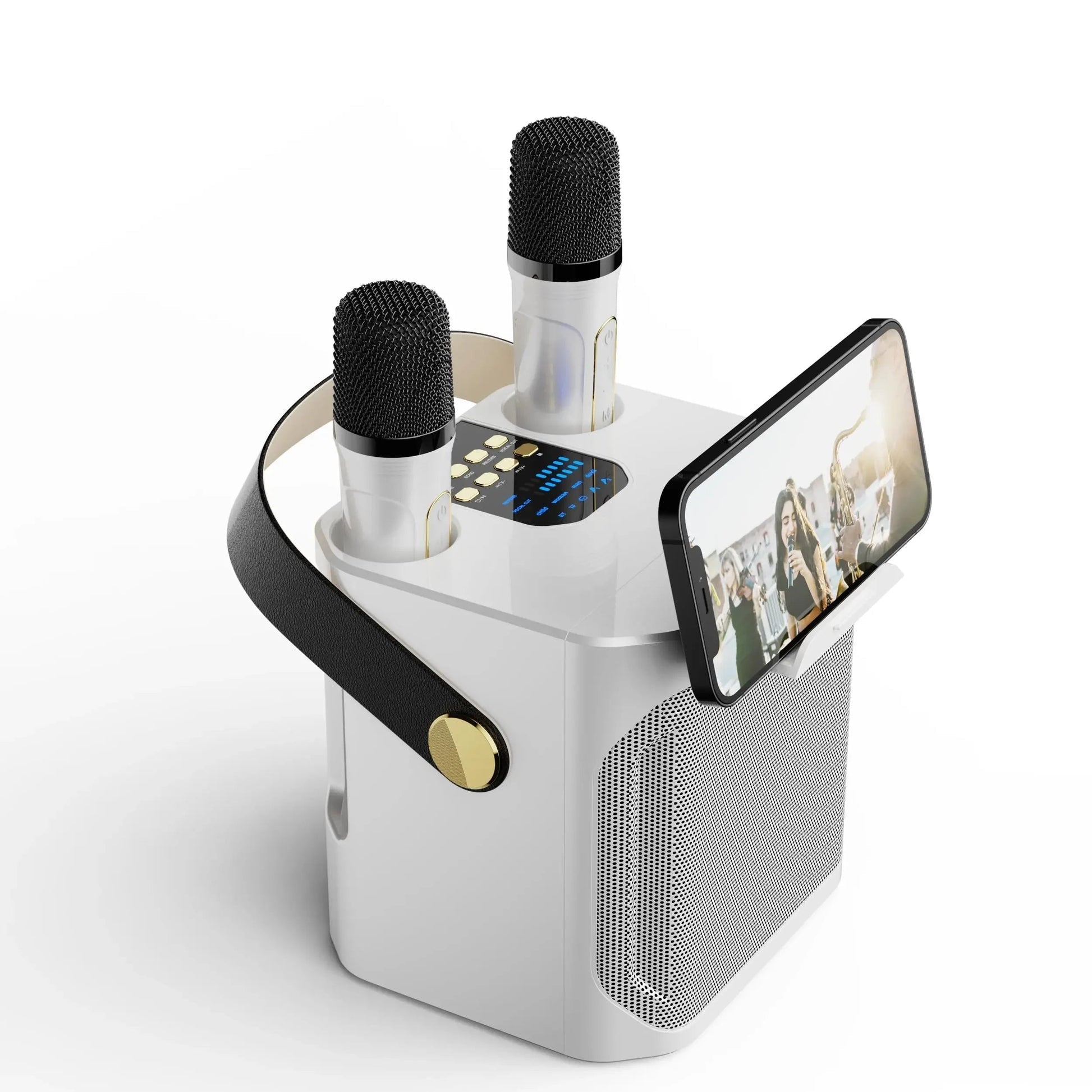 Powerful Karaoke Bluetooth Speaker — Portable 360° | Smart, Reliable Technology for Easier, More Connected Everyday Living
