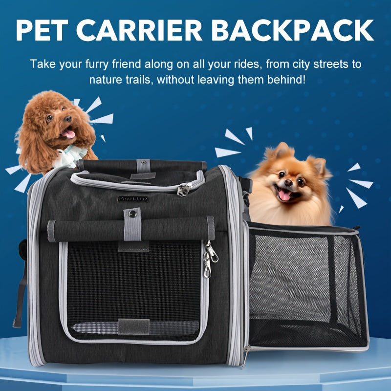 Expandable Bike Basket for Pets | Engineered for the Great Outdoors — Lightweight, Tough & Dependable