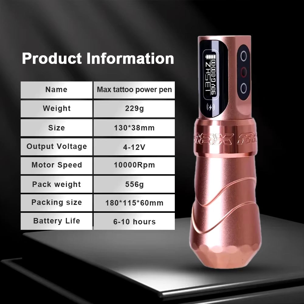 Tattoo Pen | Compact, Powerful & Ready to Go — Premium Tech at Outstanding Value