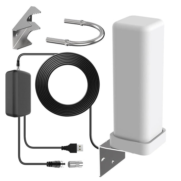Extra Range 360° Premium Antenna 2025 HDTV Outdoor Antenna Amplified 460 Mile Range | Practical, Durable & Designed to Make Everyday Life Easier