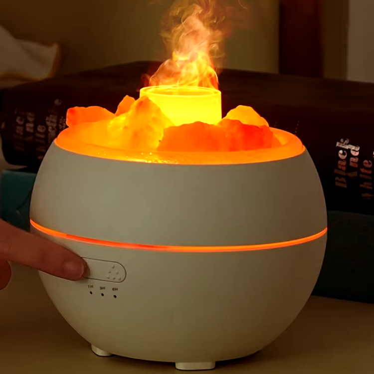 Salt Lamp Diffuser — 3-in-1 Essential Oil Diffuser | Style and Practicality Finally Together — The Modern Home Essential