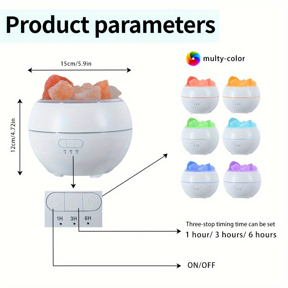 Salt Lamp Diffuser — 3-in-1 Essential Oil Diffuser | Style and Practicality Finally Together — The Modern Home Essential