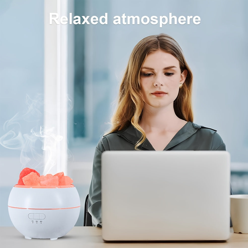 Salt Lamp Diffuser — 3-in-1 Essential Oil Diffuser | Style and Practicality Finally Together — The Modern Home Essential