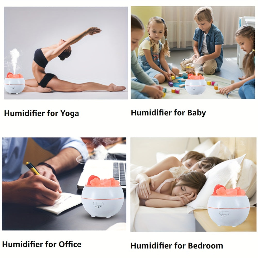 Salt Lamp Diffuser — 3-in-1 Essential Oil Diffuser | Style and Practicality Finally Together — The Modern Home Essential