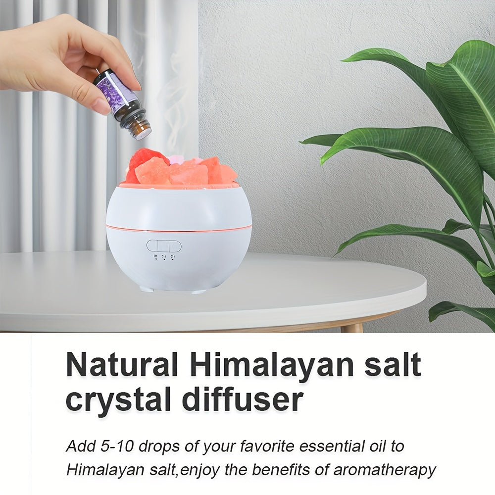 Salt Lamp Diffuser — 3-in-1 Essential Oil Diffuser | Style and Practicality Finally Together — The Modern Home Essential