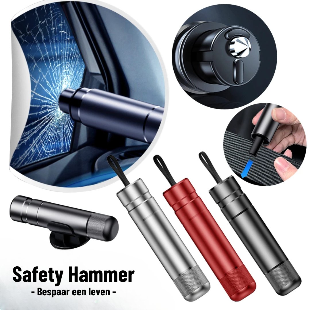Safety Hammer For Emergencies — Car Proof | Built to Last — The Right Tool for the Job, Every Single Time