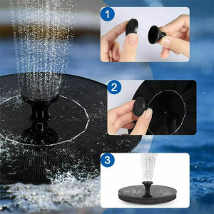 Solar-Powered Water Fountain | Premium Outdoor Essential for Garden Lovers — Built to Last Outdoors