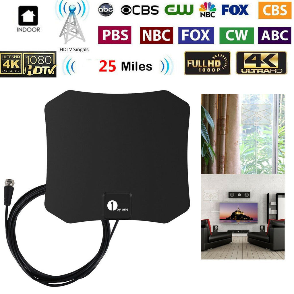Indoor HDTV Satellite Antenna | Powerful Freeview Reception Antenna for Crystal-Clear HD Signal