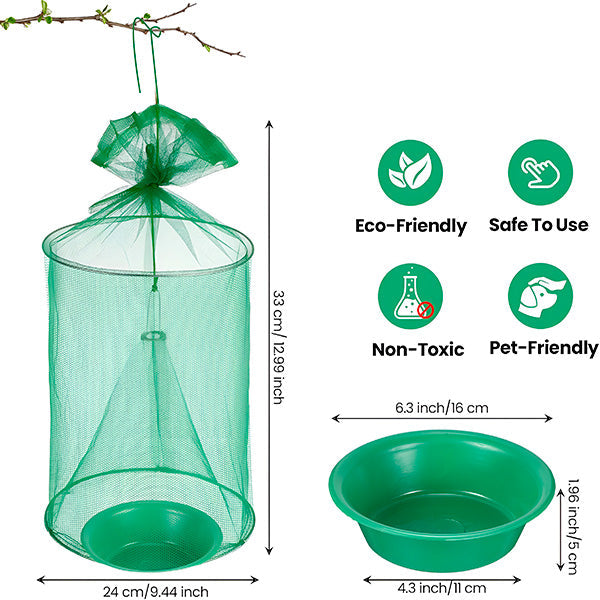 Reusable Fly Trap | Effortlessly Functional Home Essential for Clean, Organised Living