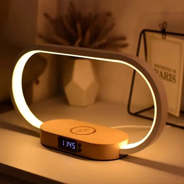 Integrated Lamp With Wireless Charging Station | Cleverly Designed for Everyday Use — You'll Wonder How You Managed Without It