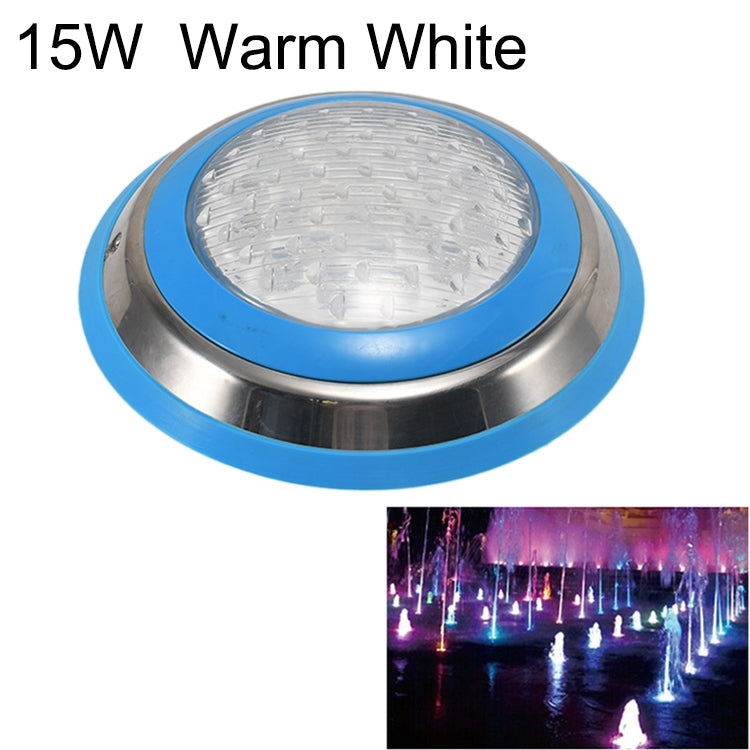 15W LED Stainless Steel Wall-Mounted Pool Light Landscape Underwater Light | Compact, Stylish & Incredibly Useful — An Everyday Home Must-Have