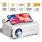 HD 720P — Fast Focus, Portable Projector | Smart, Reliable Technology for Easier, More Connected Everyday Living