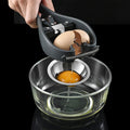 Stainless Steel Egg Cutter with Opening Mechanism | Compact, Stylish & Incredibly Useful — An Everyday Home Must-Have