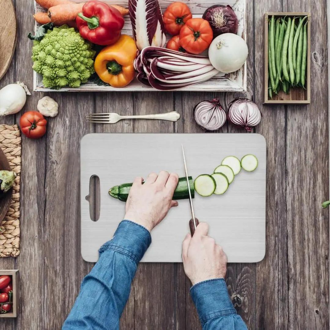 Titanium Cutting Board | Time-Saving Kitchen Essential for Quicker, Easier, Stress-Free Cooking