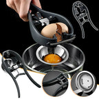 Stainless Steel Egg Cutter with Opening Mechanism | Compact, Stylish & Incredibly Useful — An Everyday Home Must-Have