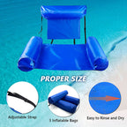 Swimming Chair with Backrest for Maximum Comfort | Practical, Beautiful & Built to Last — The Smart Choice for Any Home