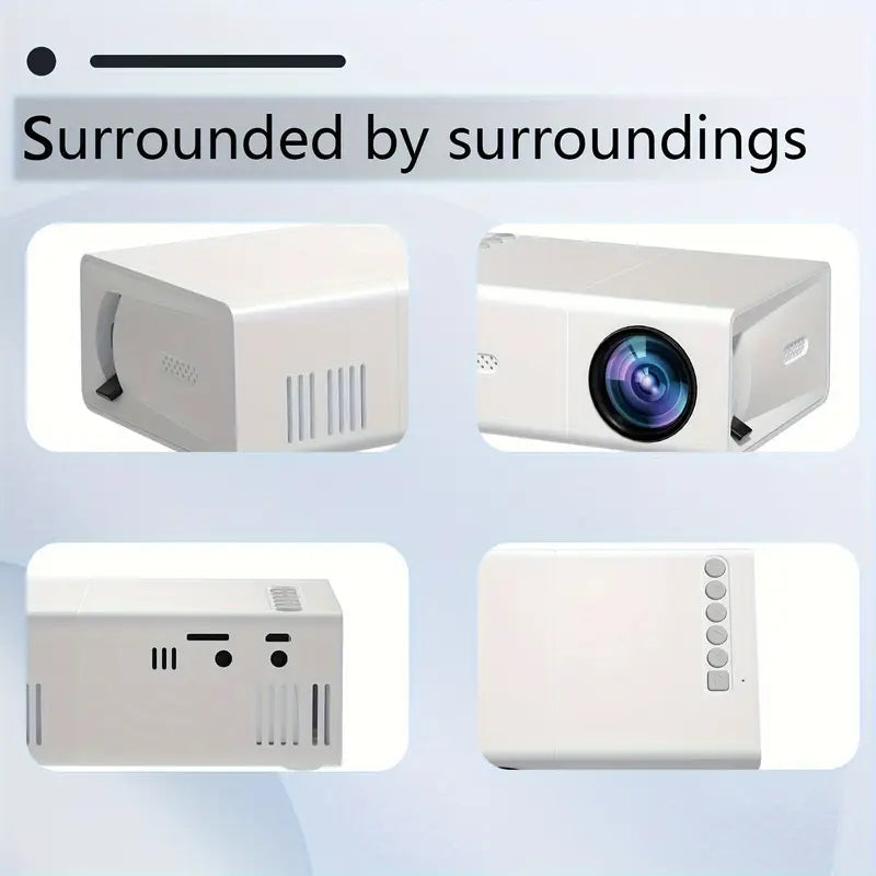 HD 720P — Fast Focus, Portable Projector | Smart, Reliable Technology for Easier, More Connected Everyday Living