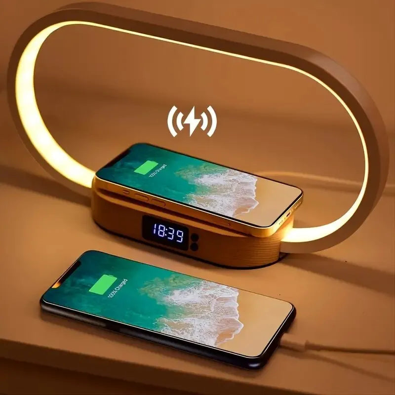 Integrated Lamp With Wireless Charging Station | Cleverly Designed for Everyday Use — You'll Wonder How You Managed Without It