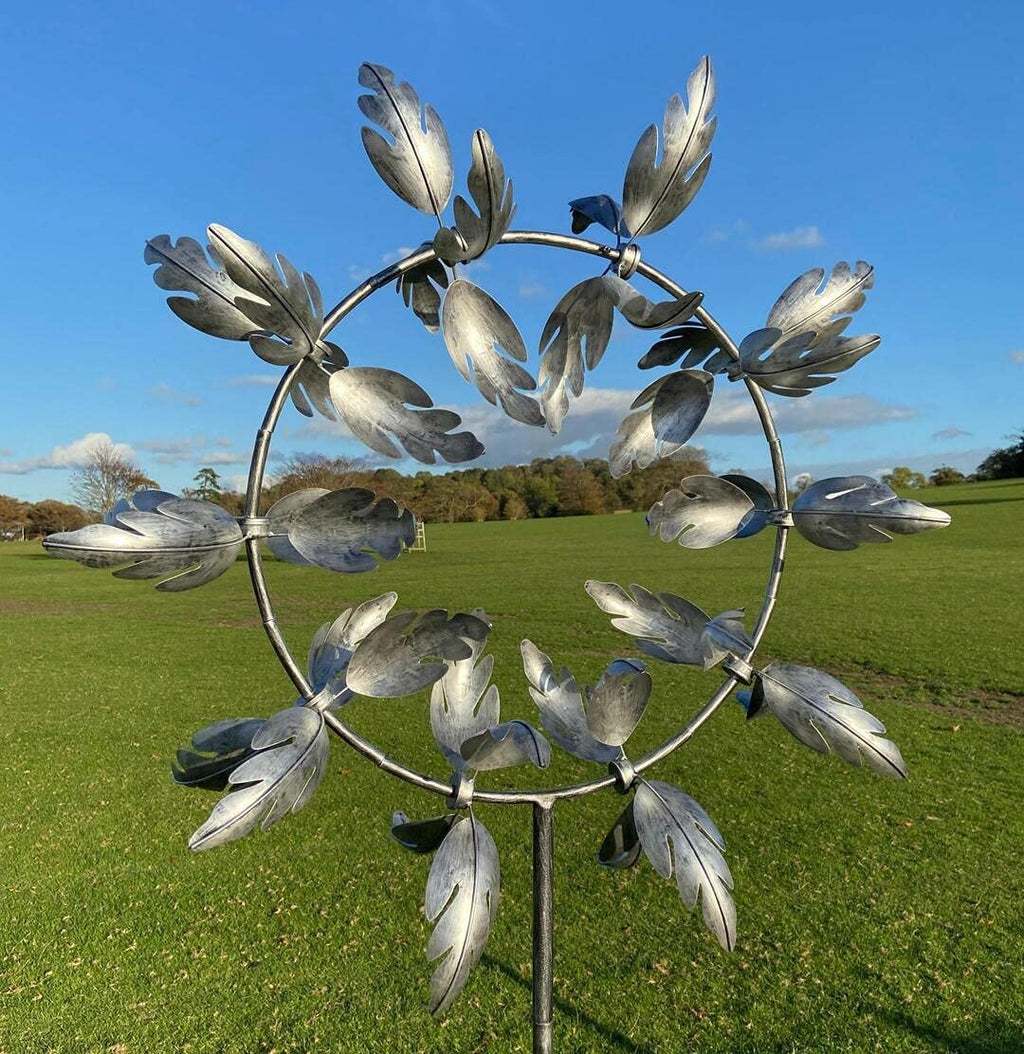 Magical metal windmill: Kinetic wind spinner for the garden | Premium Outdoor Essential for Garden Lovers — Built to Last Outdoors
