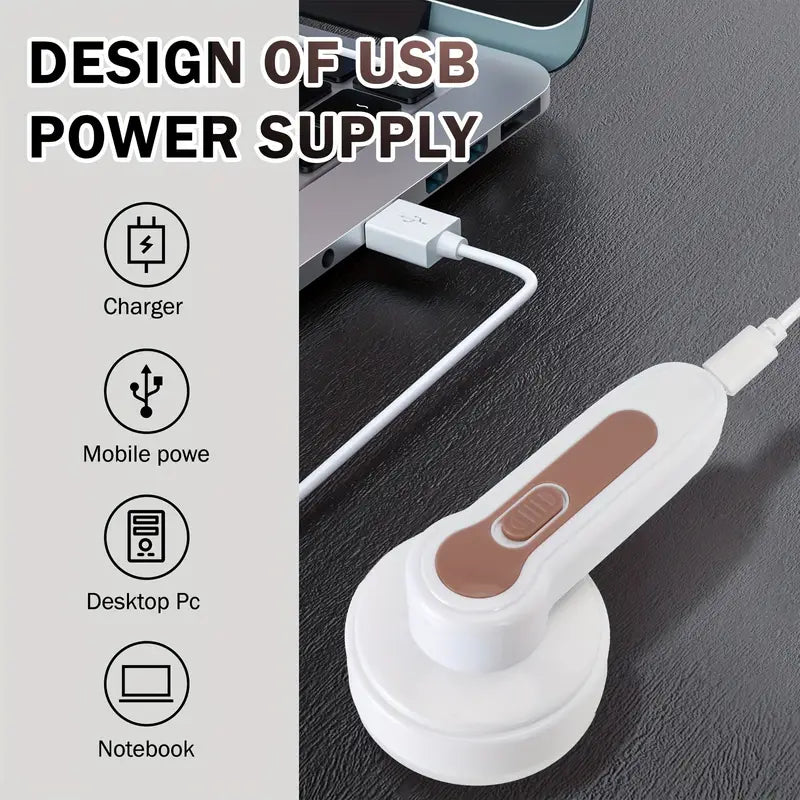 Rechargeable Electric Lint Remover for Clothing, Furniture, and Carpets | Intelligent Design Meets Reliable, Long-Lasting Everyday Performance