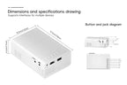 HD 720P — Fast Focus, Portable Projector | Smart, Reliable Technology for Easier, More Connected Everyday Living