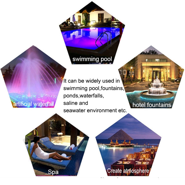 15W LED Stainless Steel Wall-Mounted Pool Light Landscape Underwater Light | Compact, Stylish & Incredibly Useful — An Everyday Home Must-Have
