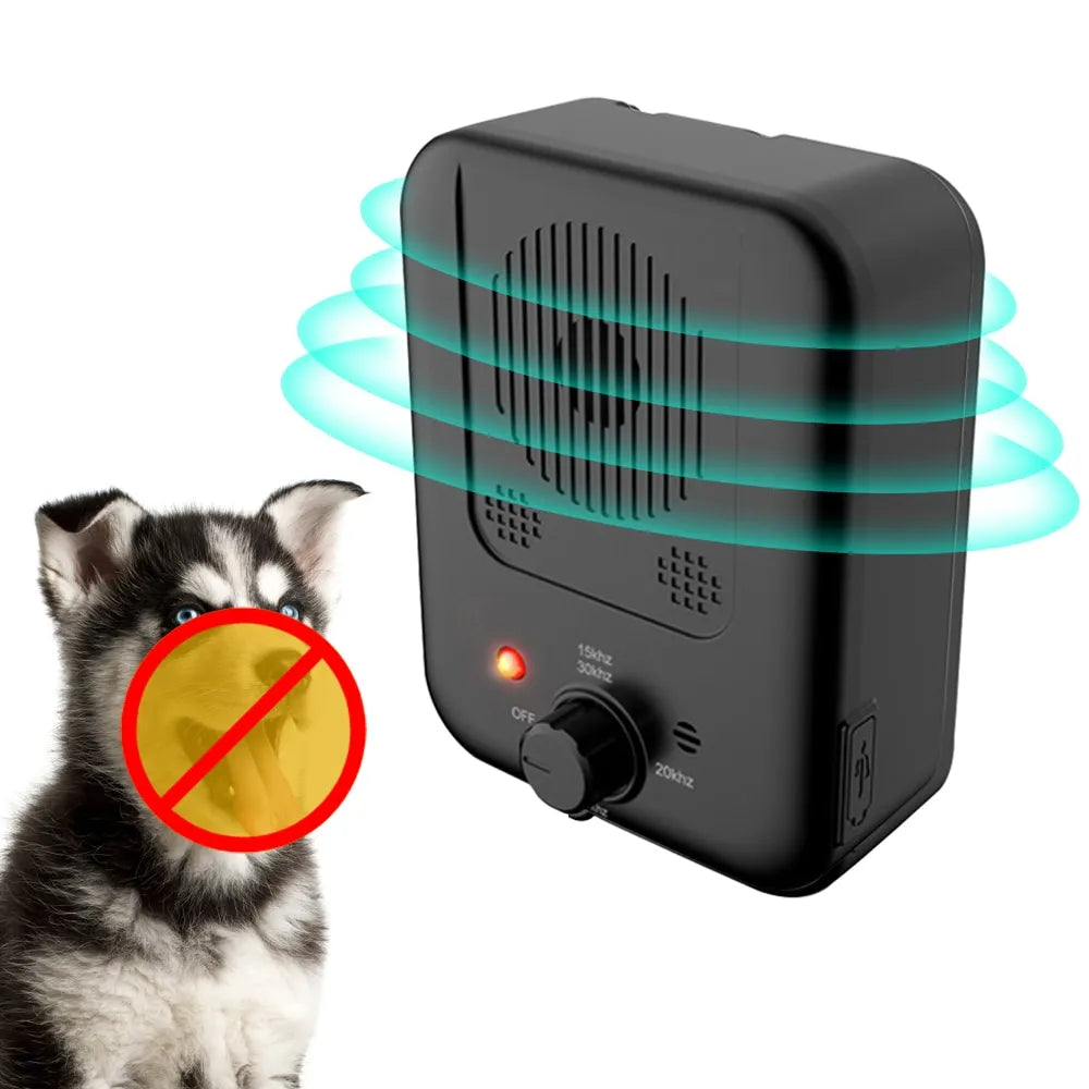 Portable Ultrasonic Barking Deterrent for Dogs | Durable Pet Accessory Built for Active, Playful, Energetic Pets