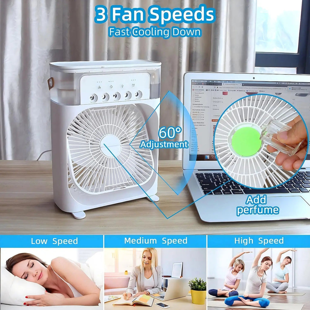 Pro 3-In-1 Fan, Air Conditioner And Humidifier | Nourishing Haircare for Frizz-Free, Glossy, Manageable Hair Every Day