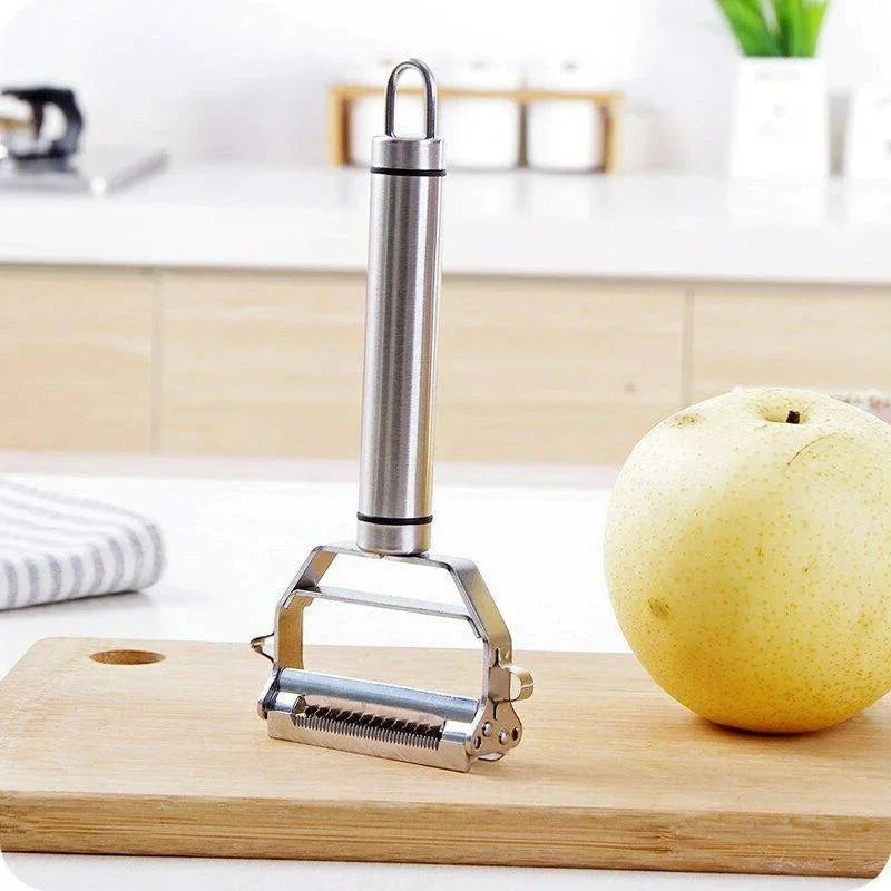 Ultra-Sharp Stainless Steel Multifunction Vegetable Slicer | Time-Saving Kitchen Essential for Quicker, Easier, Stress-Free Cooking