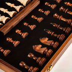 Wooden Chess Set — Perfect for Home and Travel | Practical, Beautiful & Built to Last — The Smart Choice for Any Home