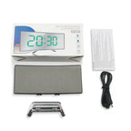 Curved LED Digital Alarm Clock With Mirror Display And Large Screen | High-Performance Tech Built for Modern, Busy, On-the-Go Lifestyles