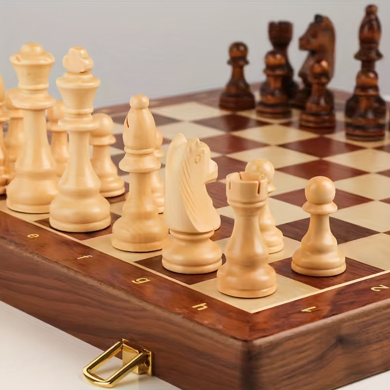 Wooden Chess Set — Perfect for Home and Travel | Practical, Beautiful & Built to Last — The Smart Choice for Any Home