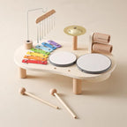 Wooden Music Station — Creative Musical Fun For Little Ones | Compact, Stylish & Incredibly Useful — An Everyday Home Must-Have