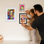 Picture frame — for up to 150 drawings | Practical, Beautiful & Built to Last — The Smart Choice for Any Home