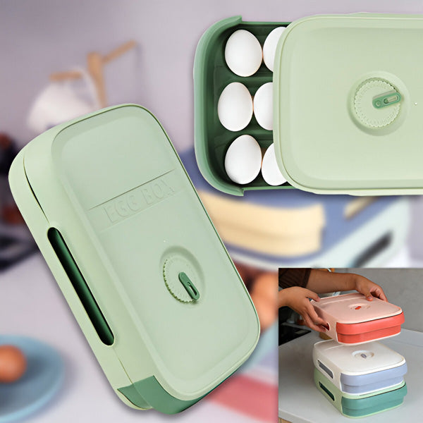 Stackable Egg Box | Compact, Stylish & Incredibly Useful — An Everyday Home Must-Have