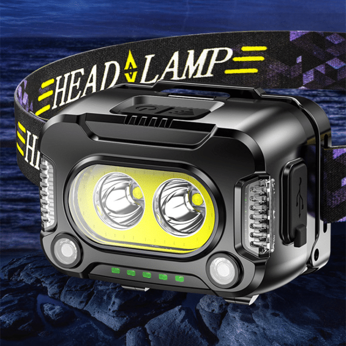 Powerful USB Rechargeable Headlamp | Premium Outdoor Gear for Hikers, Campers, Cyclists & Explorers