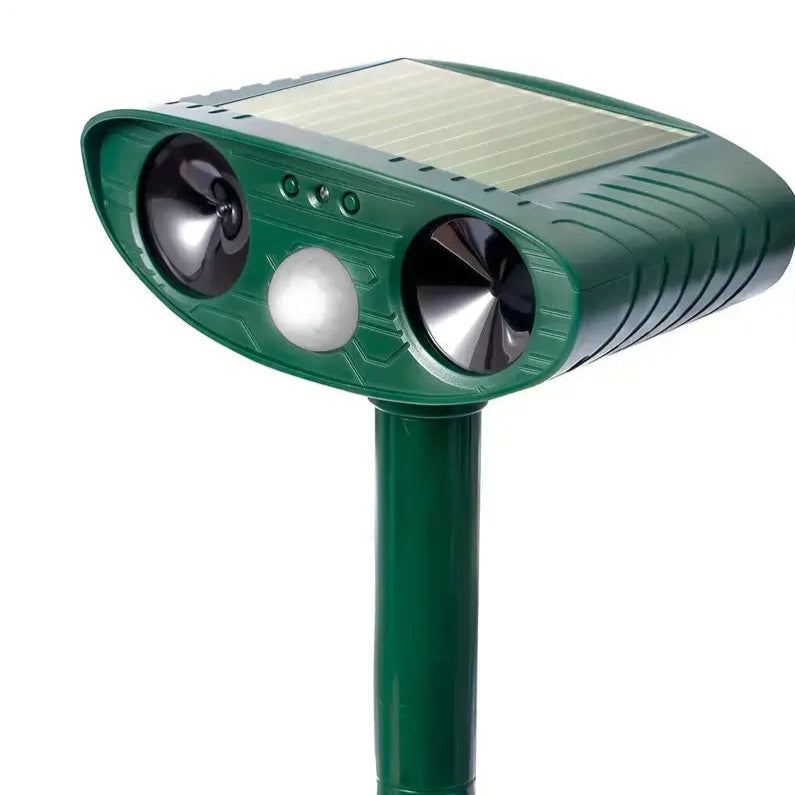 Solar-Powered Animal Repeller With Ultrasound | Premium Outdoor Essential for Garden Lovers — Built to Last Outdoors