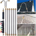 4000 PSI Telescoping High Pressure Power Washer Extension Wands For Gutter & Roof Drainage & Walls Cleaning | Stylish Home Essential That Transforms & Elevates Your Living Space