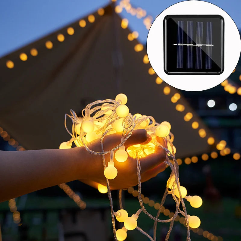 Solar-Powered Fairy Lights For Outdoor Use | Hardy, Weather-Resistant & Beautifully Designed for Your Outdoor Space