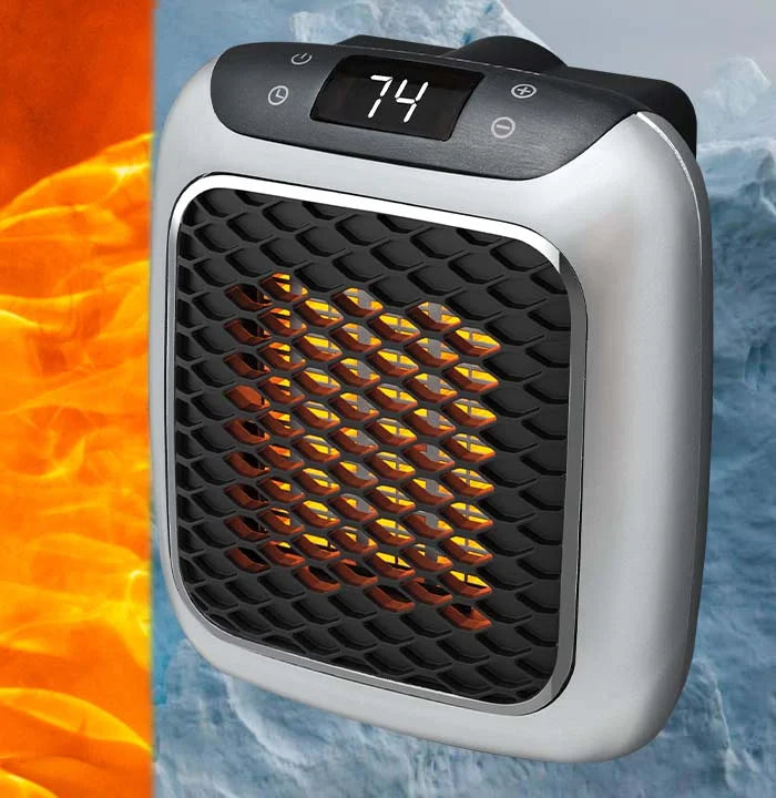 Compact Electric Heater | Quality Home Accessory Built to Look Great & Last for Years