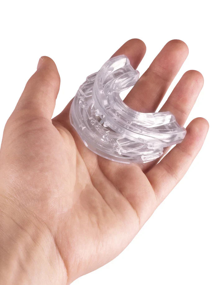 Anti-snoring mouth guard for better sleep — With adjustable fit | Ergonomic Design for Targeted Relief, Improved Comfort & Mobility