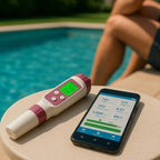 Digital pool tester — pH and chlorine measuring device for easy water analysis | Make Your Garden Beautiful, Functional & the Envy of the Neighbourhood