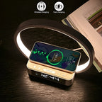 3-in-1 Table Lamp — Wireless Charging, Alarm Clock & Touch Control | Practical, Beautiful & Built to Last — The Smart Choice for Any Home