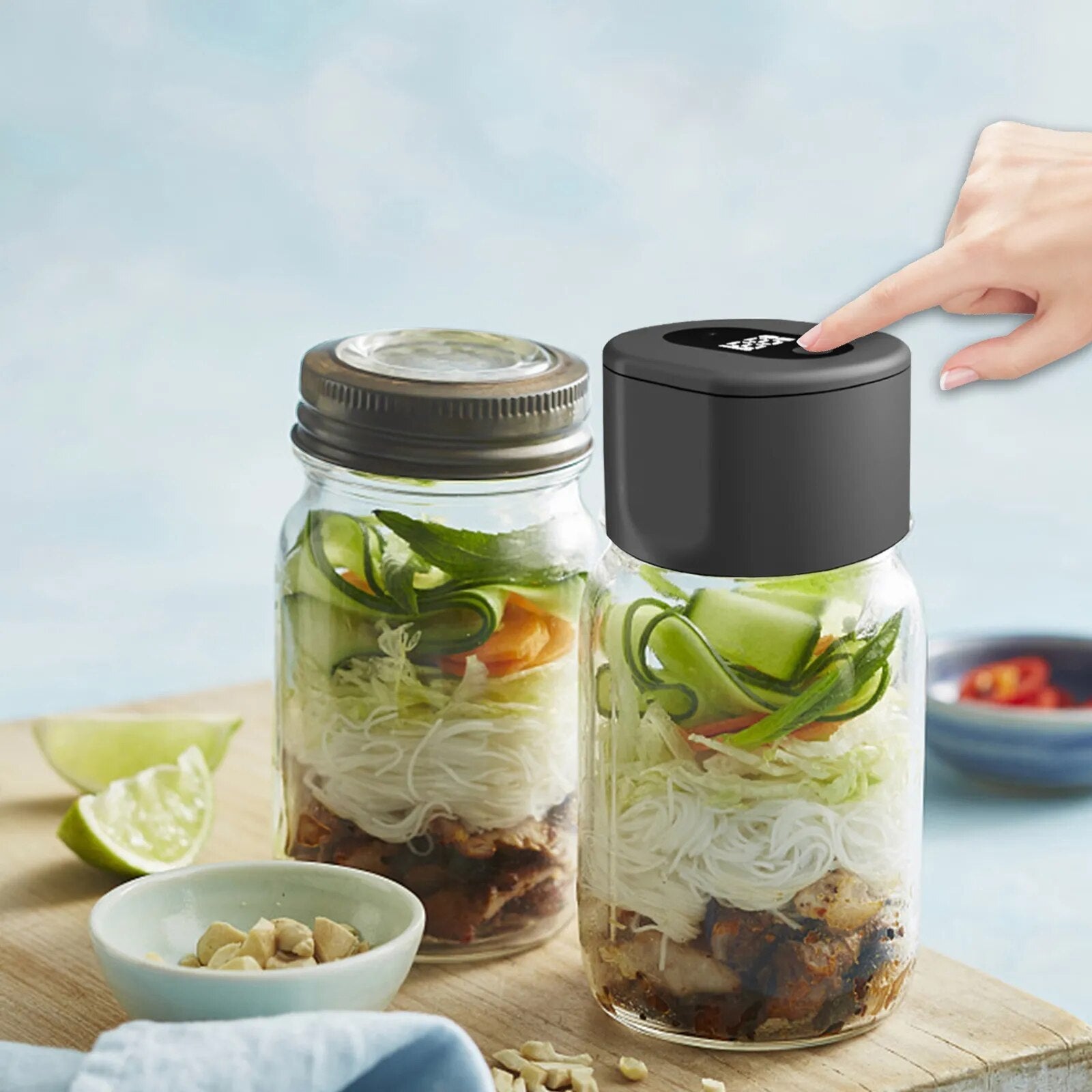 Vacuum-Sealed Jars | Style and Practicality Finally Together — The Modern Home Essential