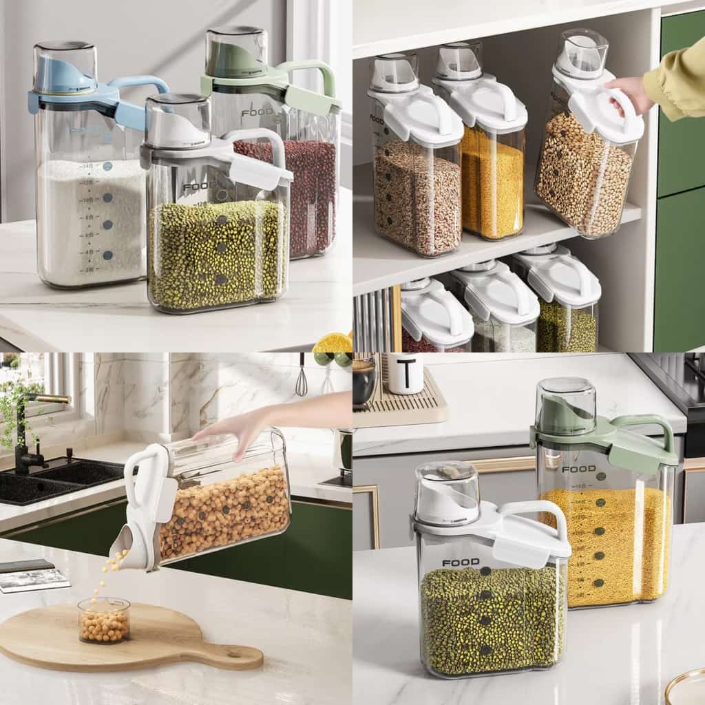 Cereal Storage Containers | Every Home Cook Needs This — Save Time, Reduce Effort, Eat Better